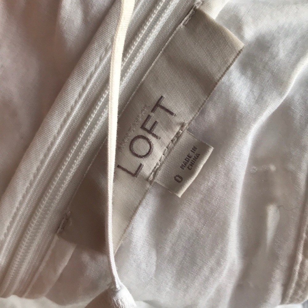 White loft dress